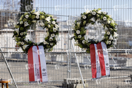 Gedenkzeremonie zum 13. Jahrestag des Archiveinsturzes in Köln
