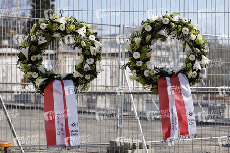 Gedenkzeremonie zum 13. Jahrestag des Archiveinsturzes in Köln