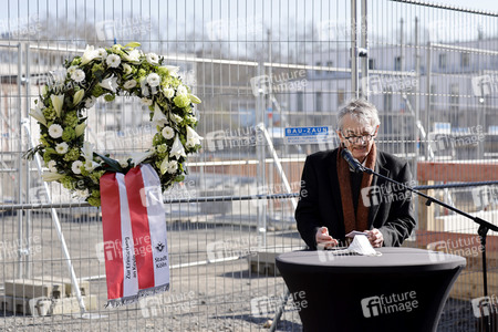 Gedenkzeremonie zum 13. Jahrestag des Archiveinsturzes in Köln
