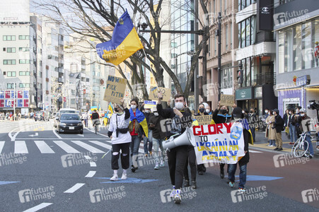 Ukraine Demo in Tokio