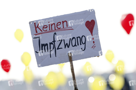 Coronademo in Düsseldorf