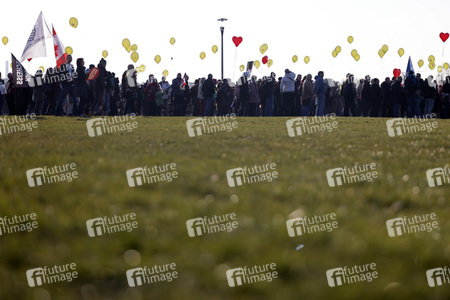 Coronademo in Düsseldorf