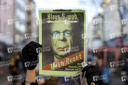 Coronademo in Düsseldorf