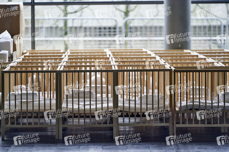 Zeltunterkünfte für ukrainische Flüchtlinge in Hannover