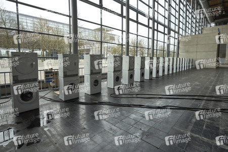 Zeltunterkünfte für ukrainische Flüchtlinge in Hannover