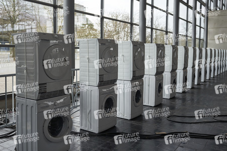 Zeltunterkünfte für ukrainische Flüchtlinge in Hannover