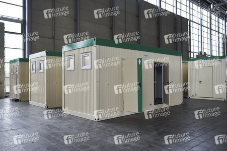 Zeltunterkünfte für ukrainische Flüchtlinge in Hannover