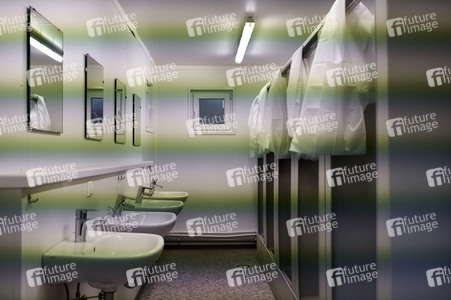 Zeltunterkünfte für ukrainische Flüchtlinge in Hannover