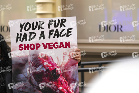 Pelzgegner-Protest in New York