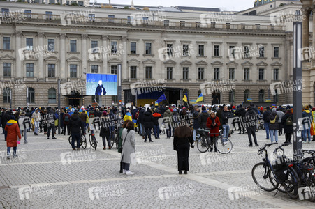 Stimmen zum Krieg in der Ukraine in Berlin