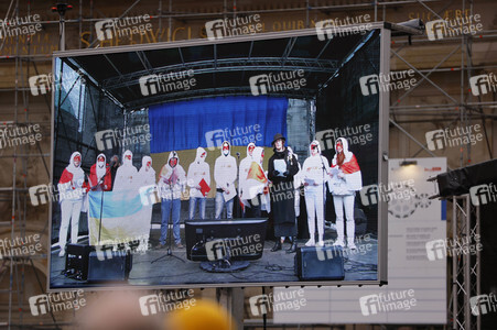 Stimmen zum Krieg in der Ukraine in Berlin