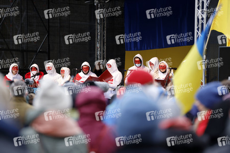 Stimmen zum Krieg in der Ukraine in Berlin