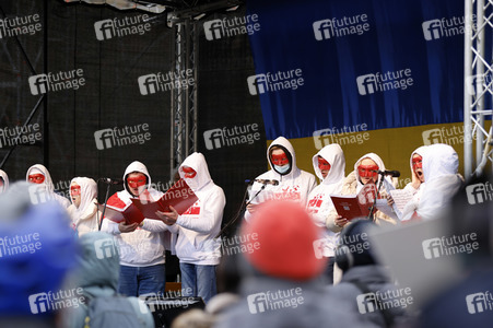 Stimmen zum Krieg in der Ukraine in Berlin