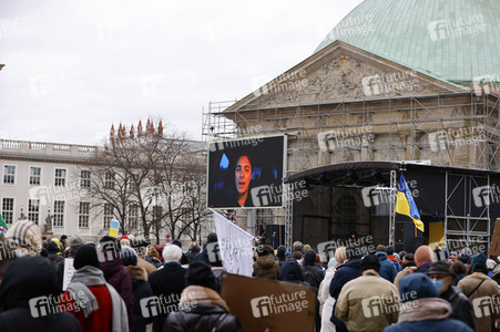 Stimmen zum Krieg in der Ukraine in Berlin