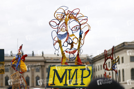 Stimmen zum Krieg in der Ukraine in Berlin