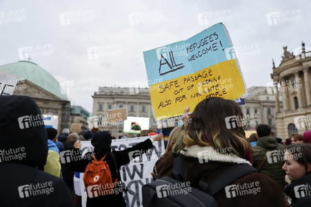 Stimmen zum Krieg in der Ukraine in Berlin
