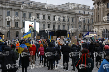 Stimmen zum Krieg in der Ukraine in Berlin