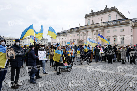 Stimmen zum Krieg in der Ukraine in Berlin