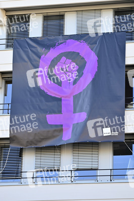 Kita Warnstreik am Weltfrauentag in Nürnberg