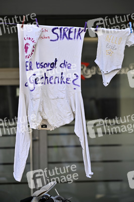 Kita Warnstreik am Weltfrauentag in Nürnberg