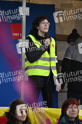 Kita Warnstreik am Weltfrauentag in Nürnberg