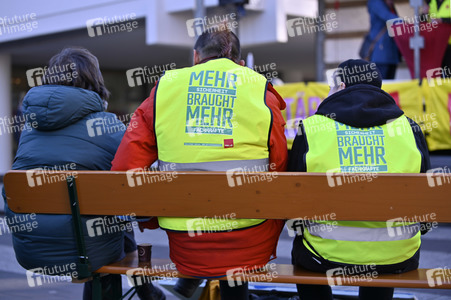 Kita Warnstreik am Weltfrauentag in Nürnberg