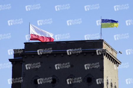 Menschenkette gegen Ukraine-Krieg in Görlitz