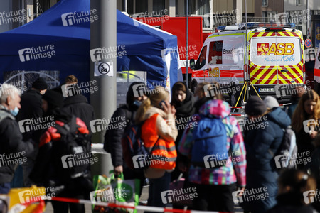 Erstanlaufstelle für Flüchtlinge in Köln