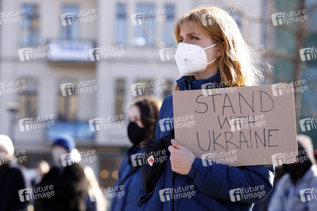 Demonstration gegen den Krieg in der Ukraine und für Klimagerechtigkeit in Berlin