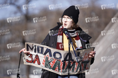 Demonstration gegen den Krieg in der Ukraine und für Klimagerechtigkeit in Berlin