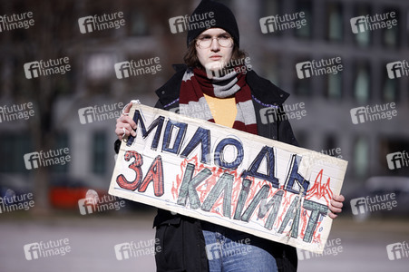 Demonstration gegen den Krieg in der Ukraine und für Klimagerechtigkeit in Berlin