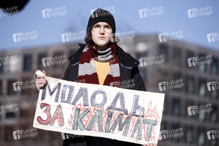 Demonstration gegen den Krieg in der Ukraine und für Klimagerechtigkeit in Berlin