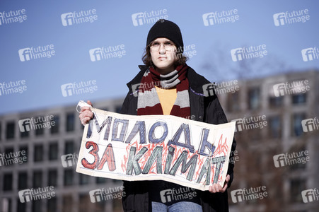 Demonstration gegen den Krieg in der Ukraine und für Klimagerechtigkeit in Berlin