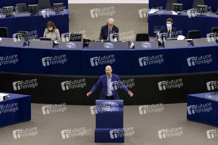 Plenartagung im EU-Parlament in Straßburg
