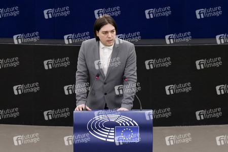 Plenartagung im EU-Parlament in Straßburg
