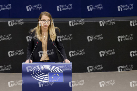 Plenartagung im EU-Parlament in Straßburg