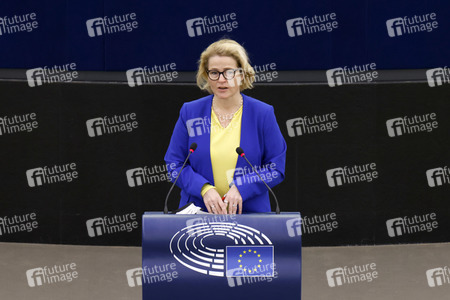 Plenartagung im EU-Parlament in Straßburg