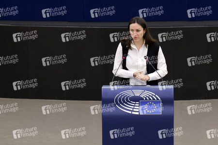 Plenartagung im EU-Parlament in Straßburg