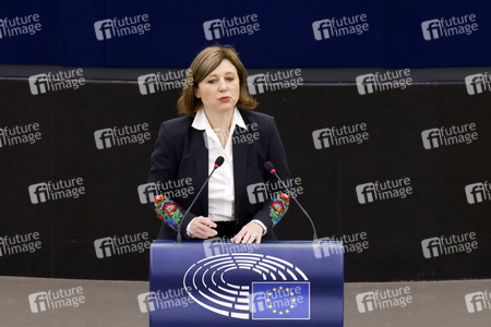 Plenartagung im EU-Parlament in Straßburg