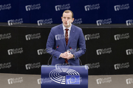 Plenartagung im EU-Parlament in Straßburg