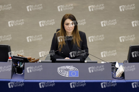 Plenartagung im EU-Parlament in Straßburg