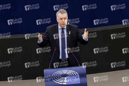 Plenartagung im EU-Parlament in Straßburg