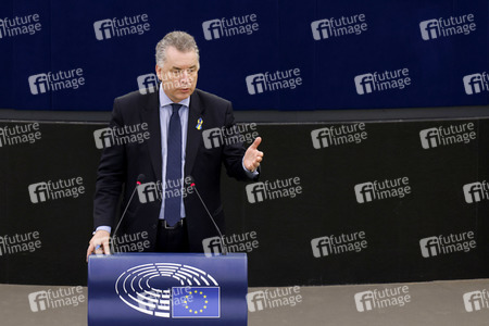 Plenartagung im EU-Parlament in Straßburg