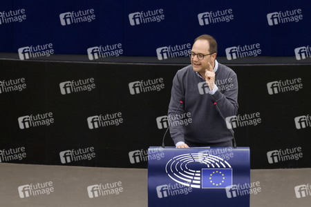 Plenartagung im EU-Parlament in Straßburg