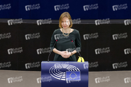 Plenartagung im EU-Parlament in Straßburg