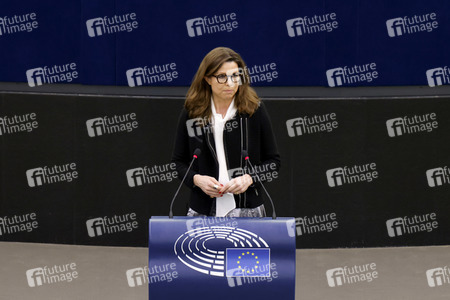 Plenartagung im EU-Parlament in Straßburg