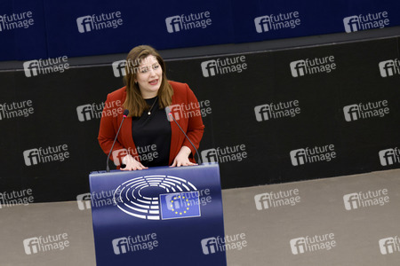 Plenartagung im EU-Parlament in Straßburg