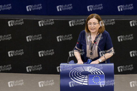 Plenartagung im EU-Parlament in Straßburg