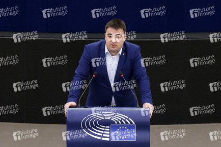 Plenartagung im EU-Parlament in Straßburg