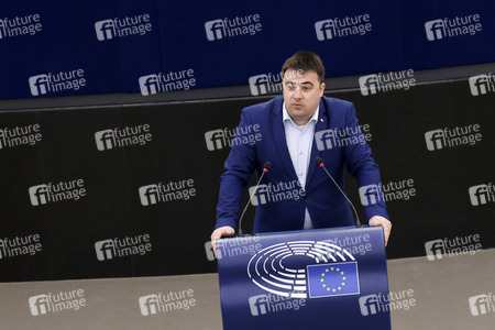 Plenartagung im EU-Parlament in Straßburg